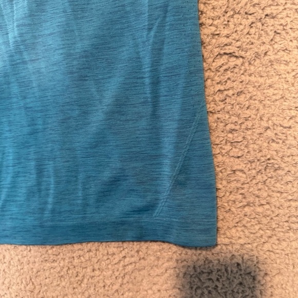 Lululemon Shirt Mens XXL Metal Vent Tech 1/4 Zip Sea Blue Pullover Long Sleeve - Picture 5 of 13